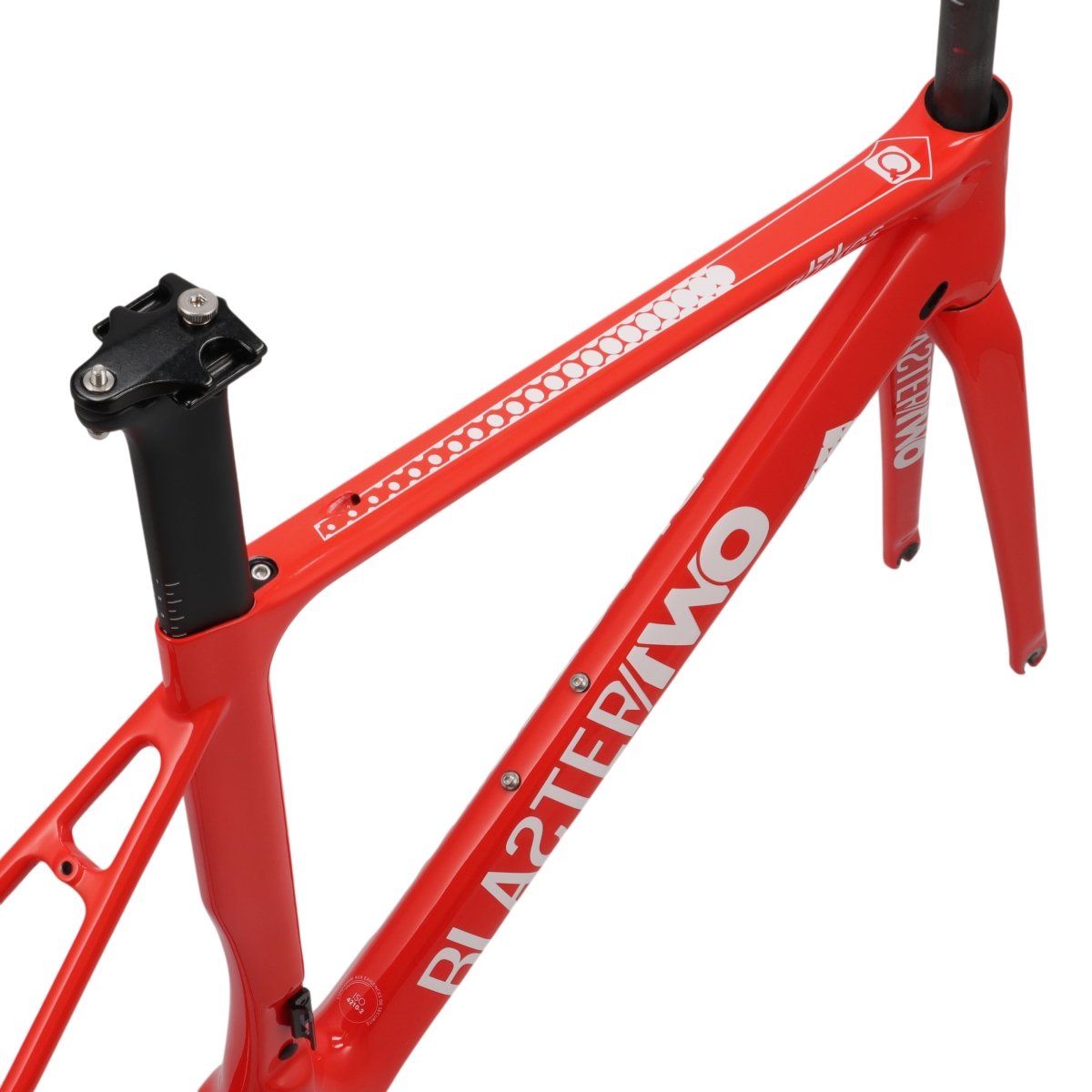 Q - Bikes Blaster TWO Carbon Rahmenset | Aero | Felgenbremsen | Orange - RAAAD.de