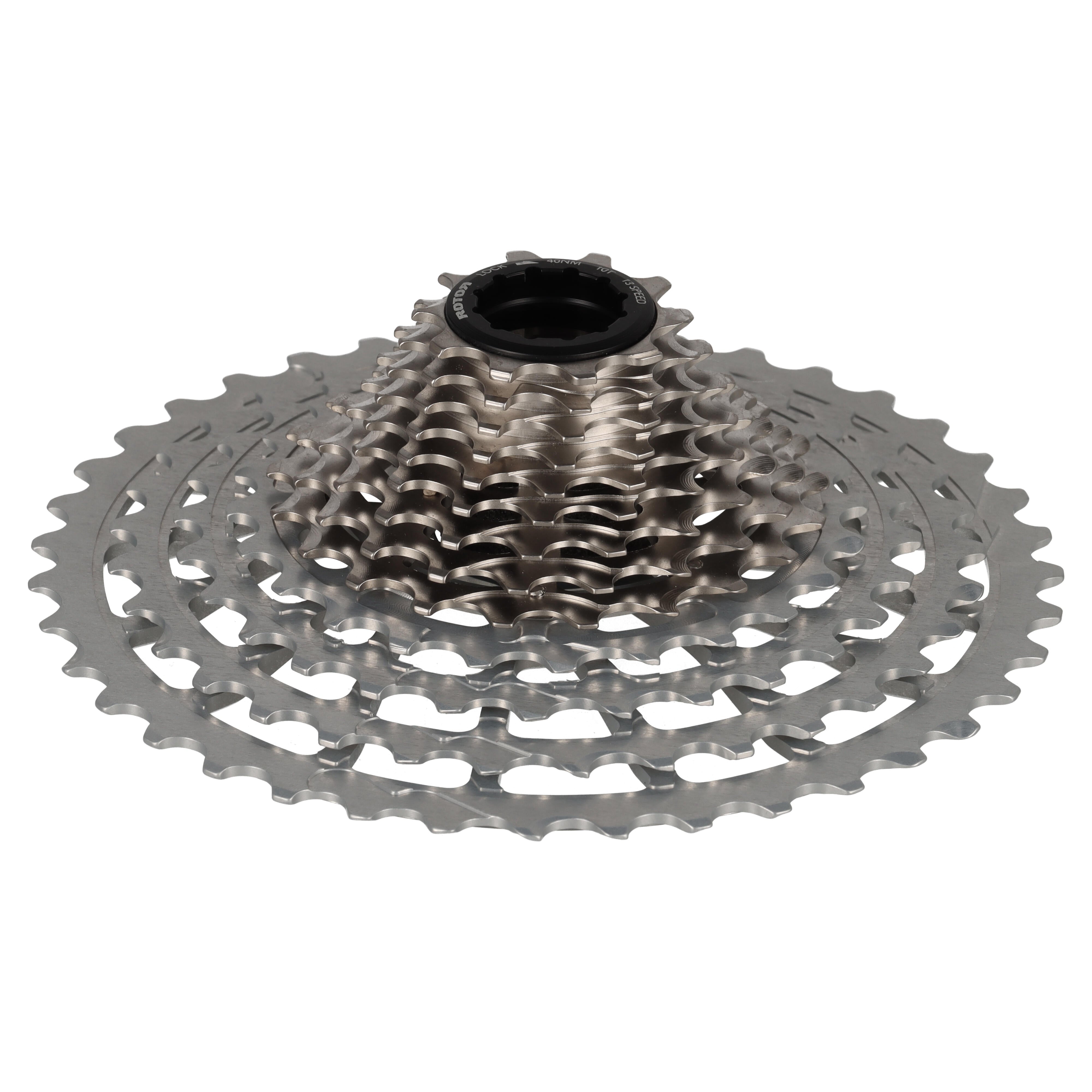 ROTOR 1x13 Kassette 10-39 Zähne | 13-fach | RVolver 13-fach | Grau - RAAAD.com