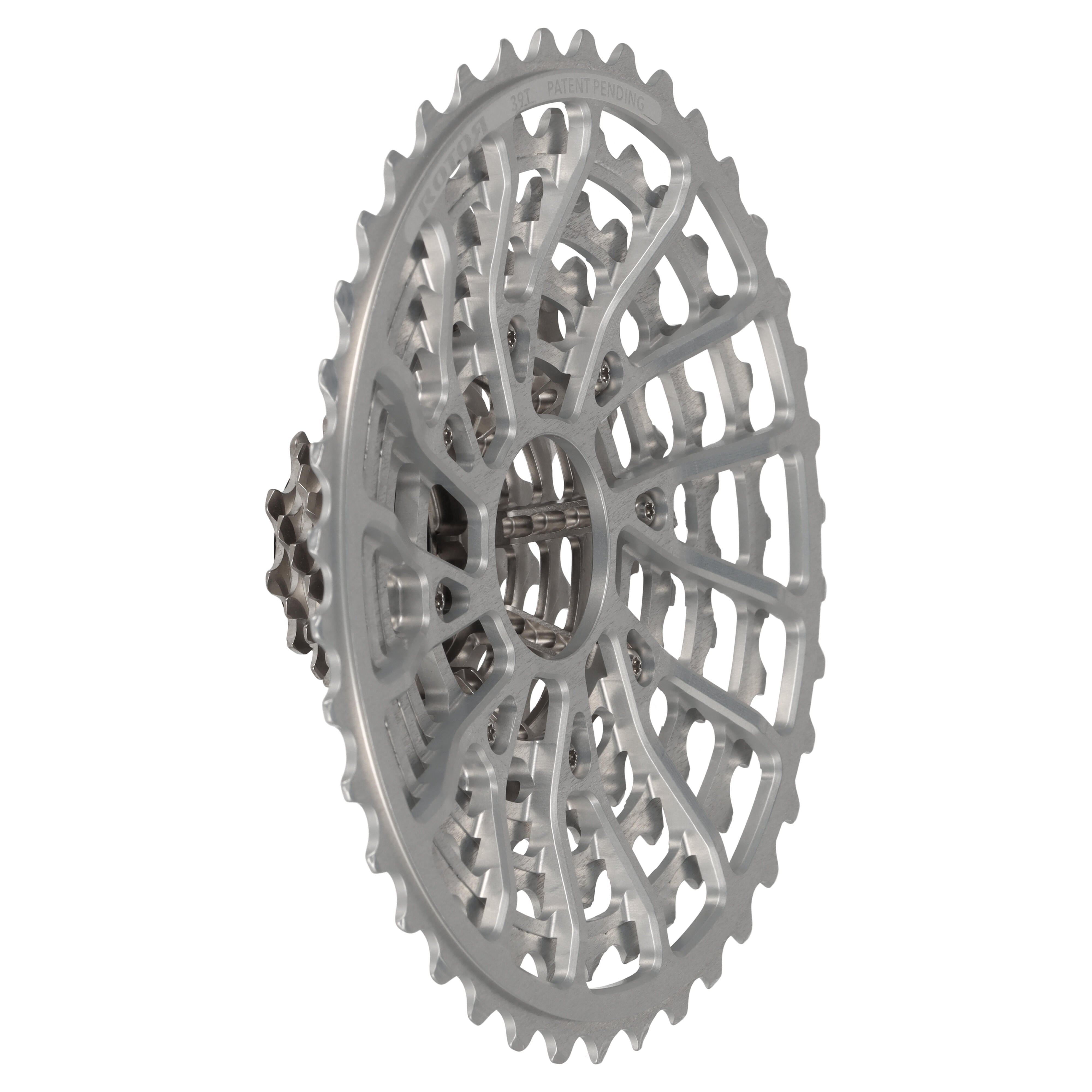 ROTOR 1x13 Kassette 10-39 Zähne | 13-fach | RVolver 13-fach | Grau - RAAAD.com