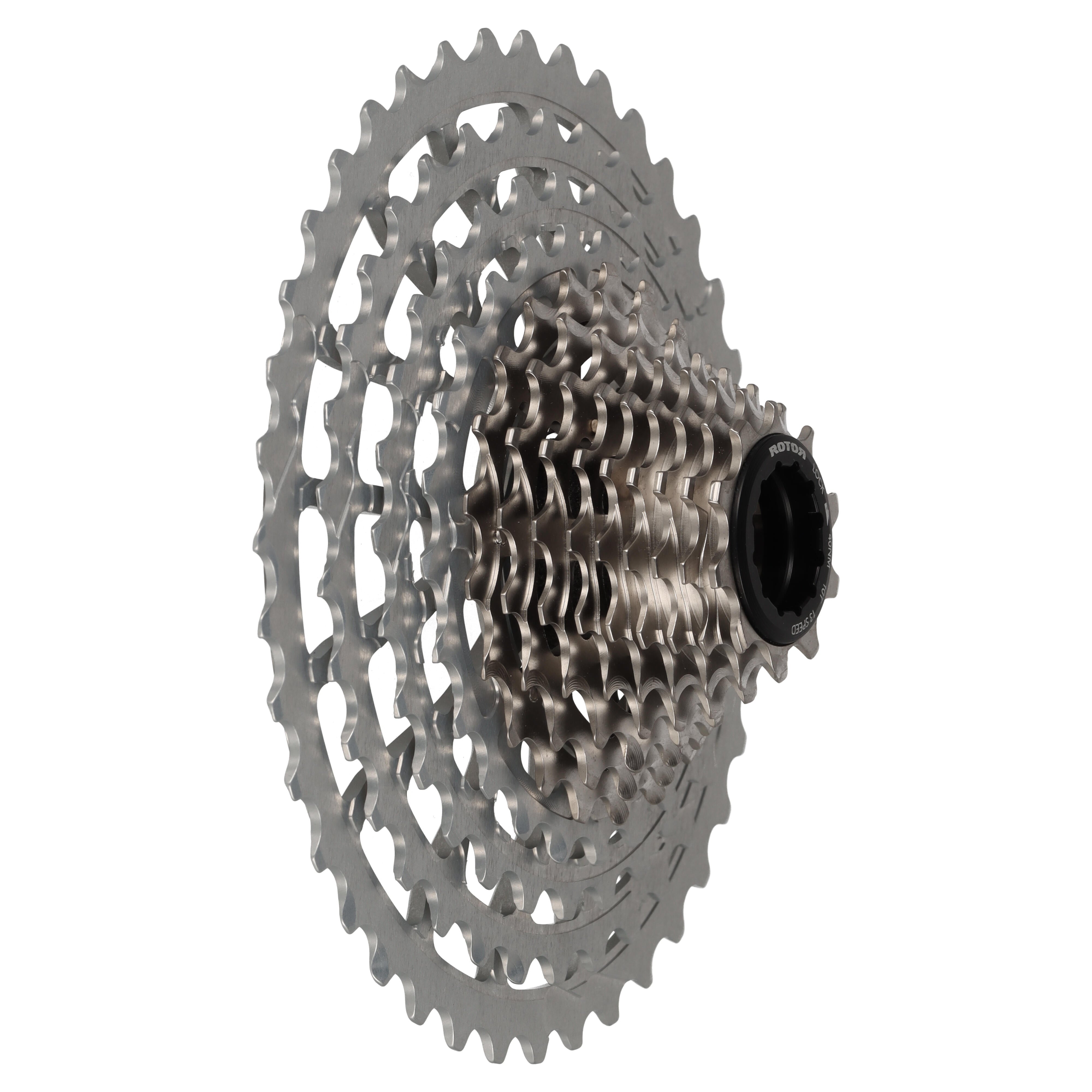 ROTOR 1x13 Kassette 10-39 Zähne | 13-fach | RVolver 13-fach | Grau - RAAAD.com