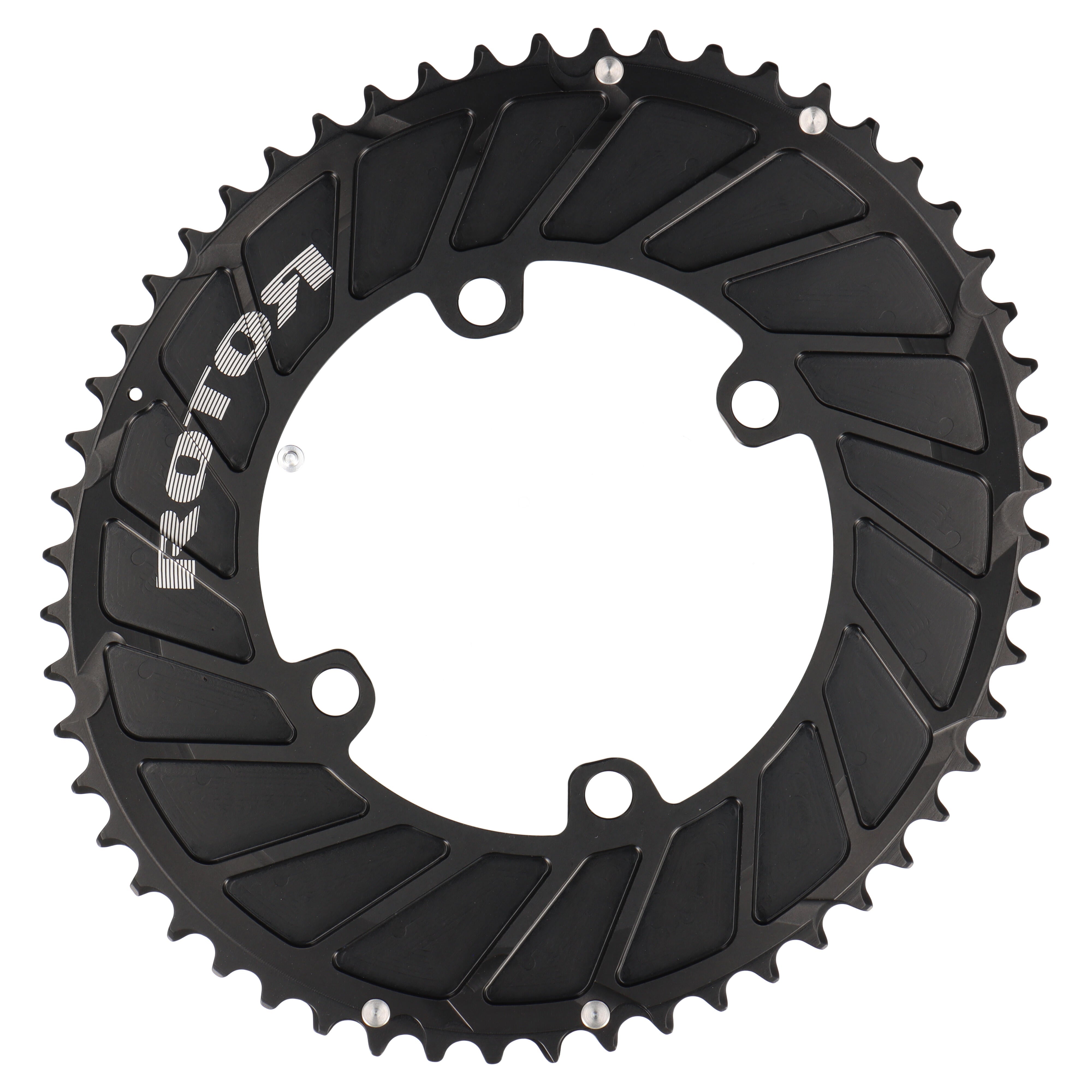 ROTOR Aero Q-Rings Kettenblatt 54T | BCD 110x4 | Außenblatt für 39T Innenblatt | oval - RAAAD.com