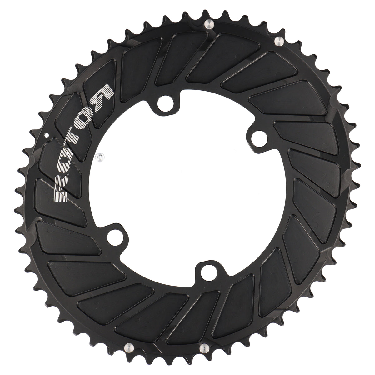 ROTOR Aero Q-Rings Kettenblatt 54T | BCD 110x4 | Außenblatt für 39T Innenblatt | oval - RAAAD.com