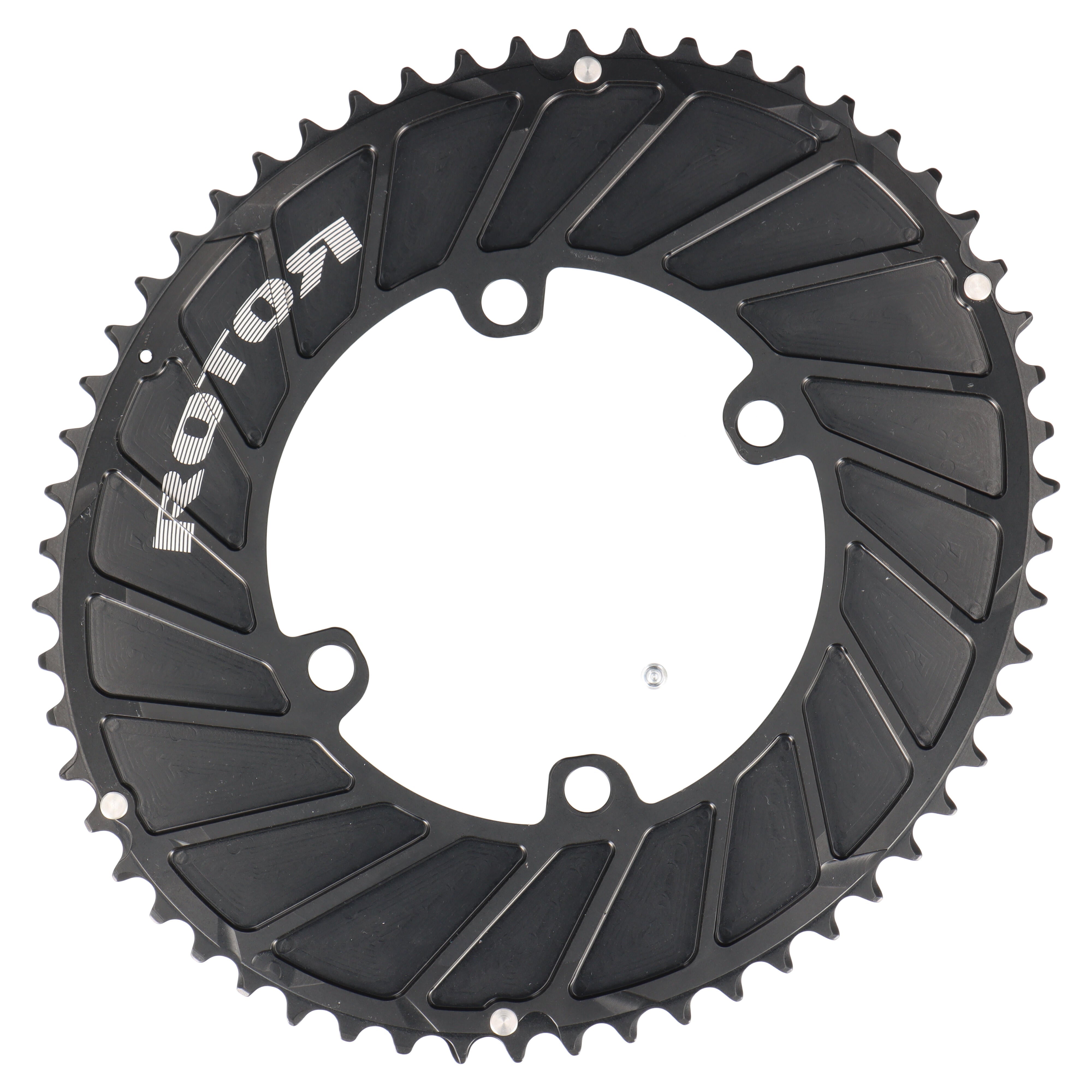 ROTOR Aero Q-Rings Kettenblatt 56T | BCD 110x4 | Außenblatt für 44T Innenblatt | oval - RAAAD.com