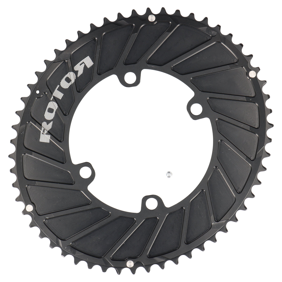 ROTOR Aero Q-Rings Kettenblatt 56T | BCD 110x4 | Außenblatt für 44T Innenblatt | oval - RAAAD.com