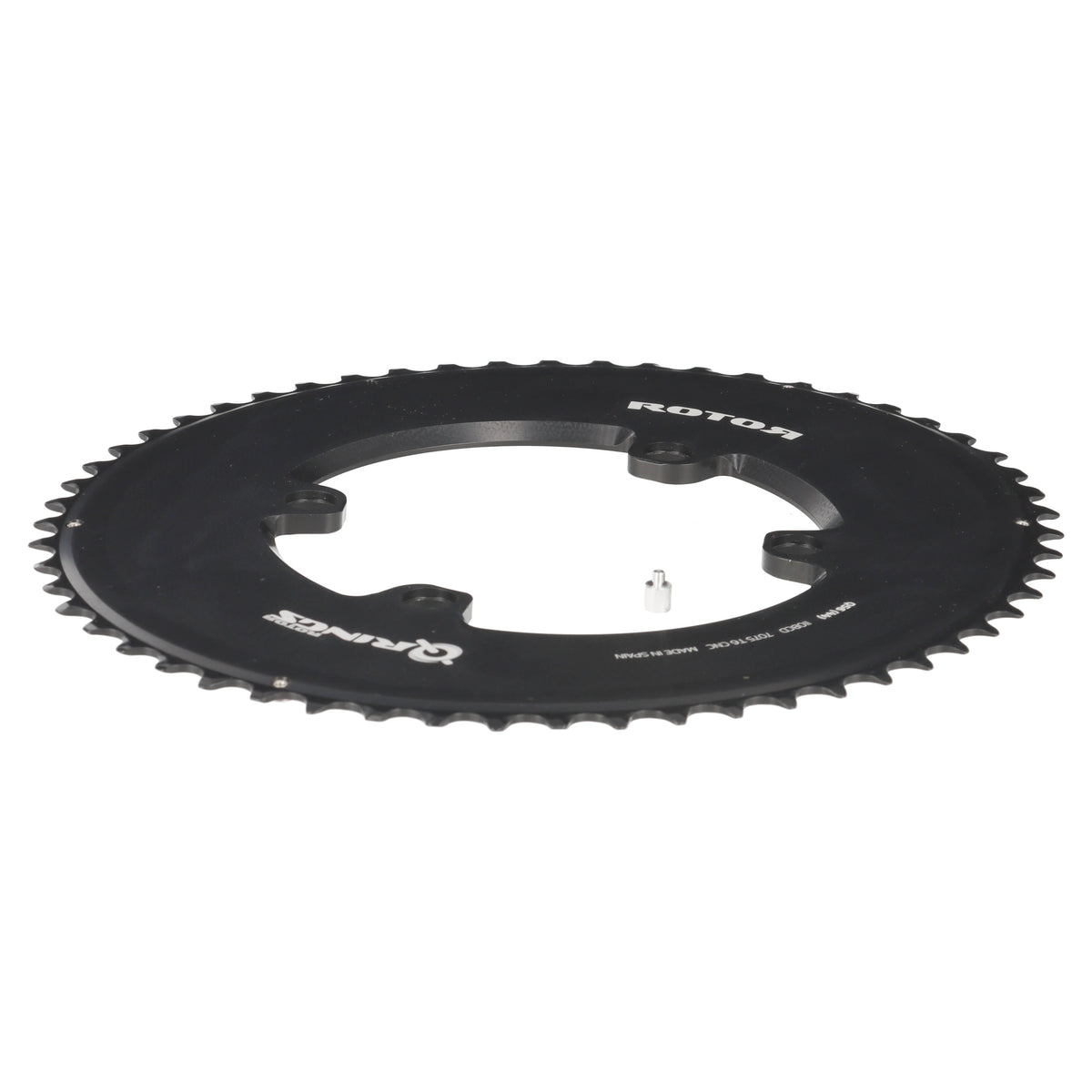 ROTOR Aero Q-Rings Kettenblatt 56T | BCD 110x4 | Außenblatt für 44T Innenblatt | oval - RAAAD.com