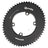 ROTOR Aero Q-Rings Kettenblatt 56T | BCD 110x4 | Außenblatt für 44T Innenblatt | oval - RAAAD.com