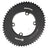 ROTOR Aero Q-Rings Kettenblatt 56T | BCD 110x4 | Außenblatt für 44T Innenblatt | oval - RAAAD.com