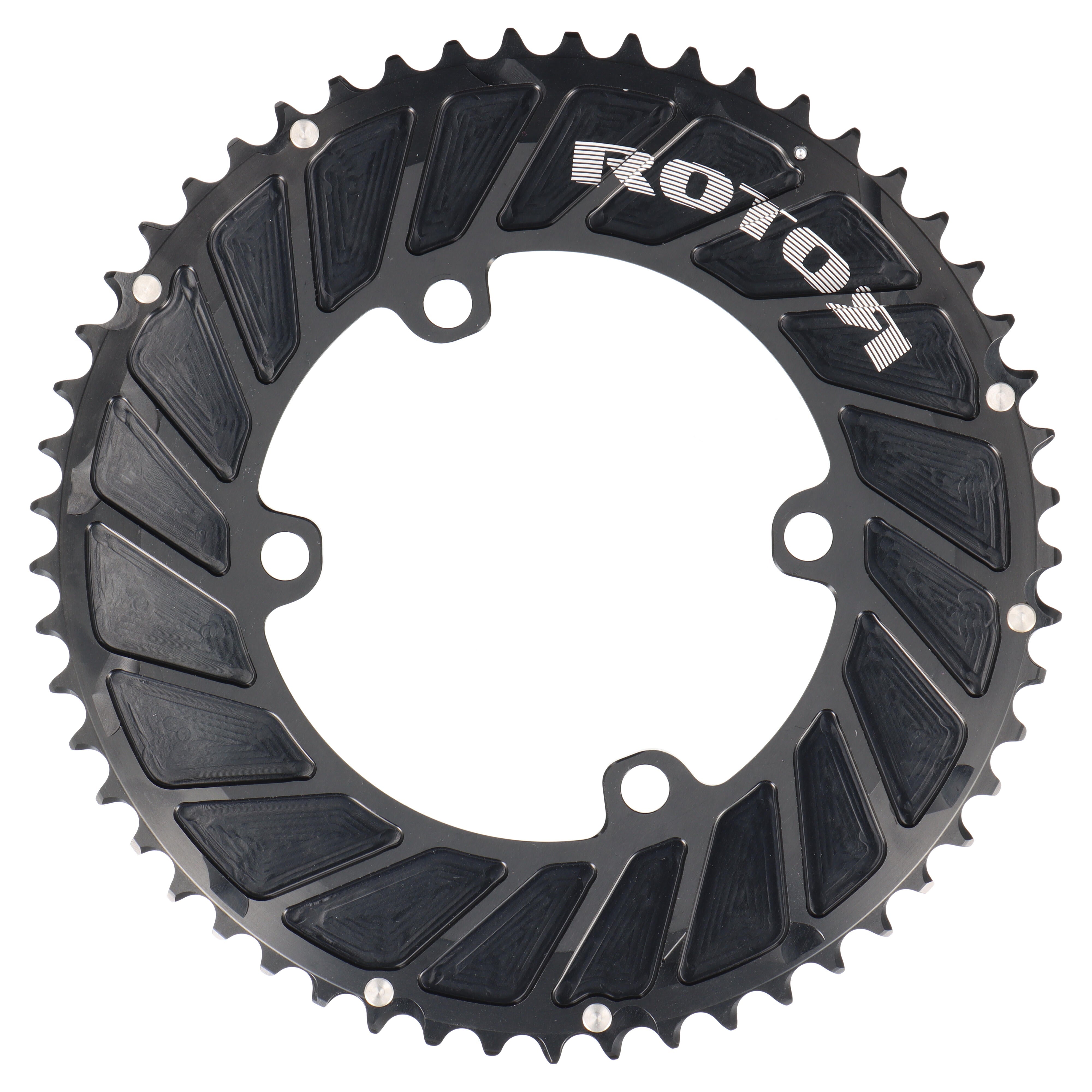 ROTOR Aero Round Ring 53T | BCD 110x4 | Außenblatt für 39T Innenblatt | rund (B-Ware) - RAAAD.com