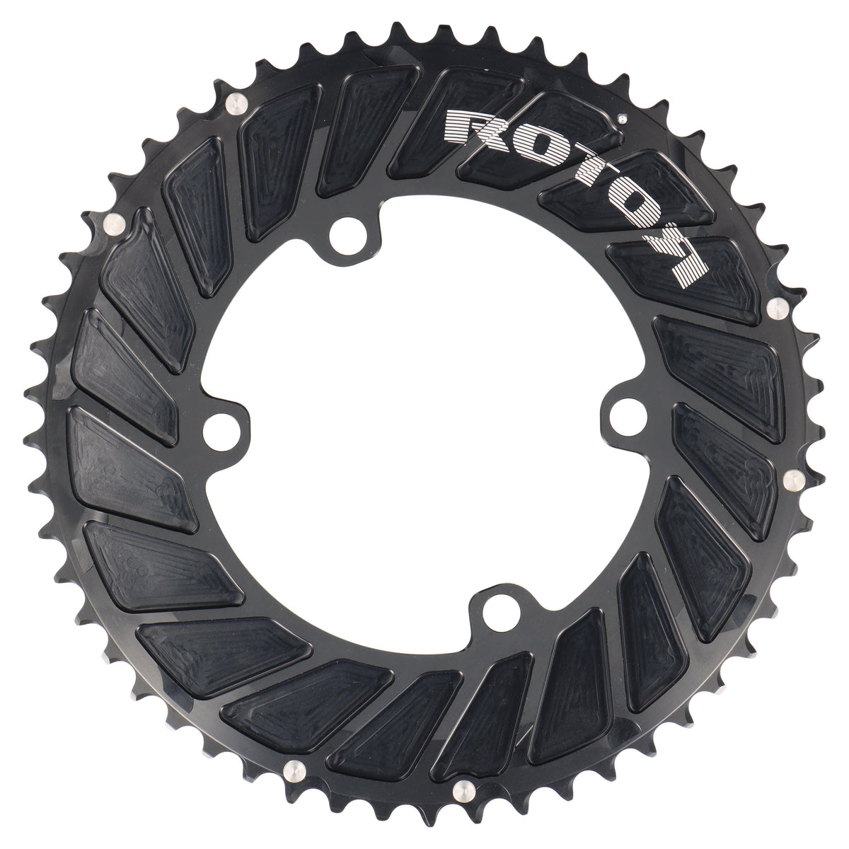 ROTOR Aero Round Ring 53T | BCD 110x4 | Außenblatt für 39T Innenblatt | rund (B-Ware) - RAAAD.com