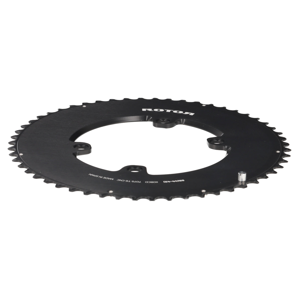 ROTOR Aero Round Ring Kettenblatt 55T | BCD 110x4 | Außenblatt für 42/44T Innenblatt | rund - RAAAD.com