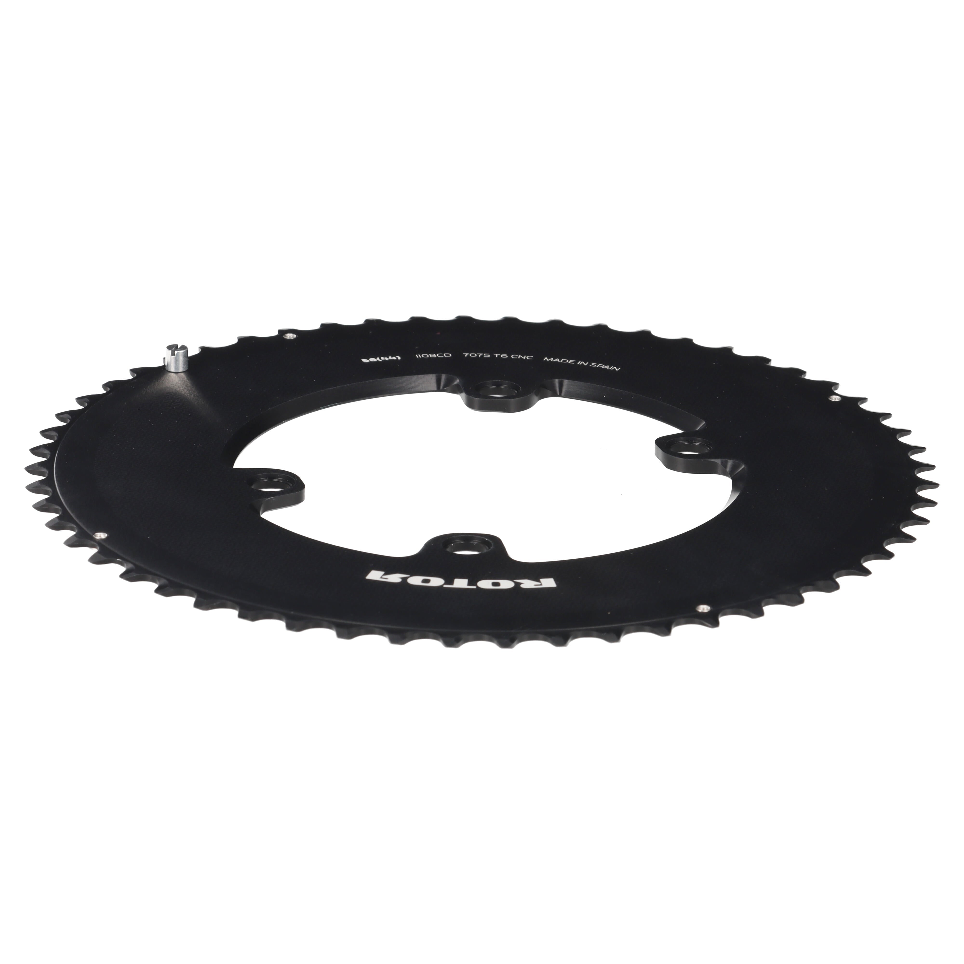 ROTOR Aero Round Ring Kettenblatt 56T | BCD 110x4 | Außenblatt für 44T Innenblatt | rund - RAAAD.com