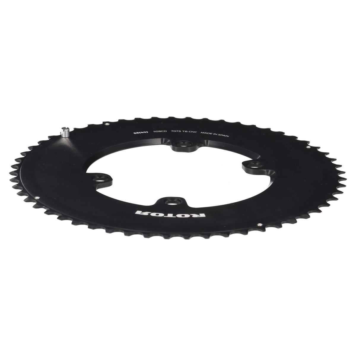 ROTOR Aero Round Ring Kettenblatt 56T | BCD 110x4 | Außenblatt für 44T Innenblatt | rund - RAAAD.com