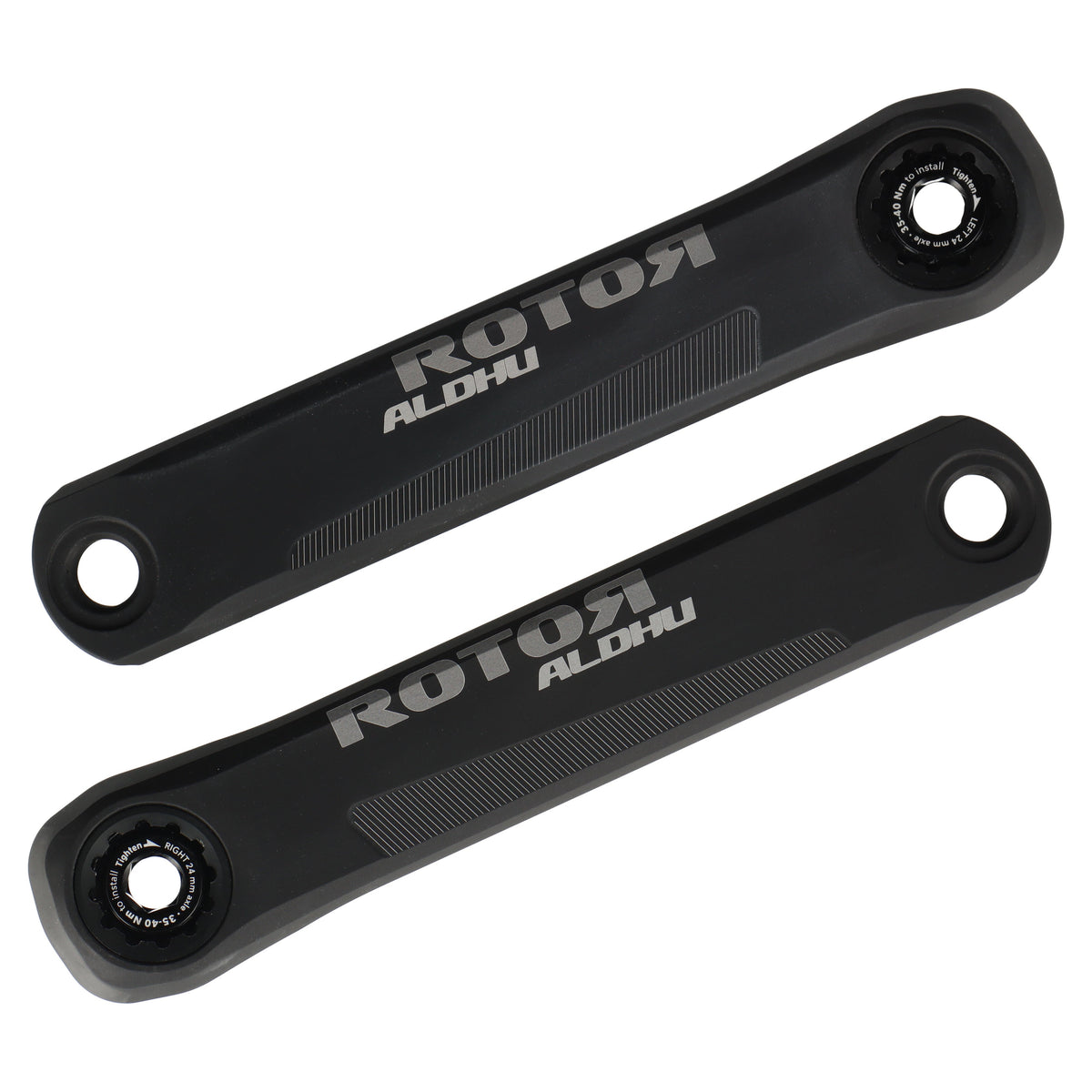 ROTOR ALDHU 24 Kurbelarme | 175 mm | 24-mm-Achssystem | Direct Mount | Road - RAAAD.com