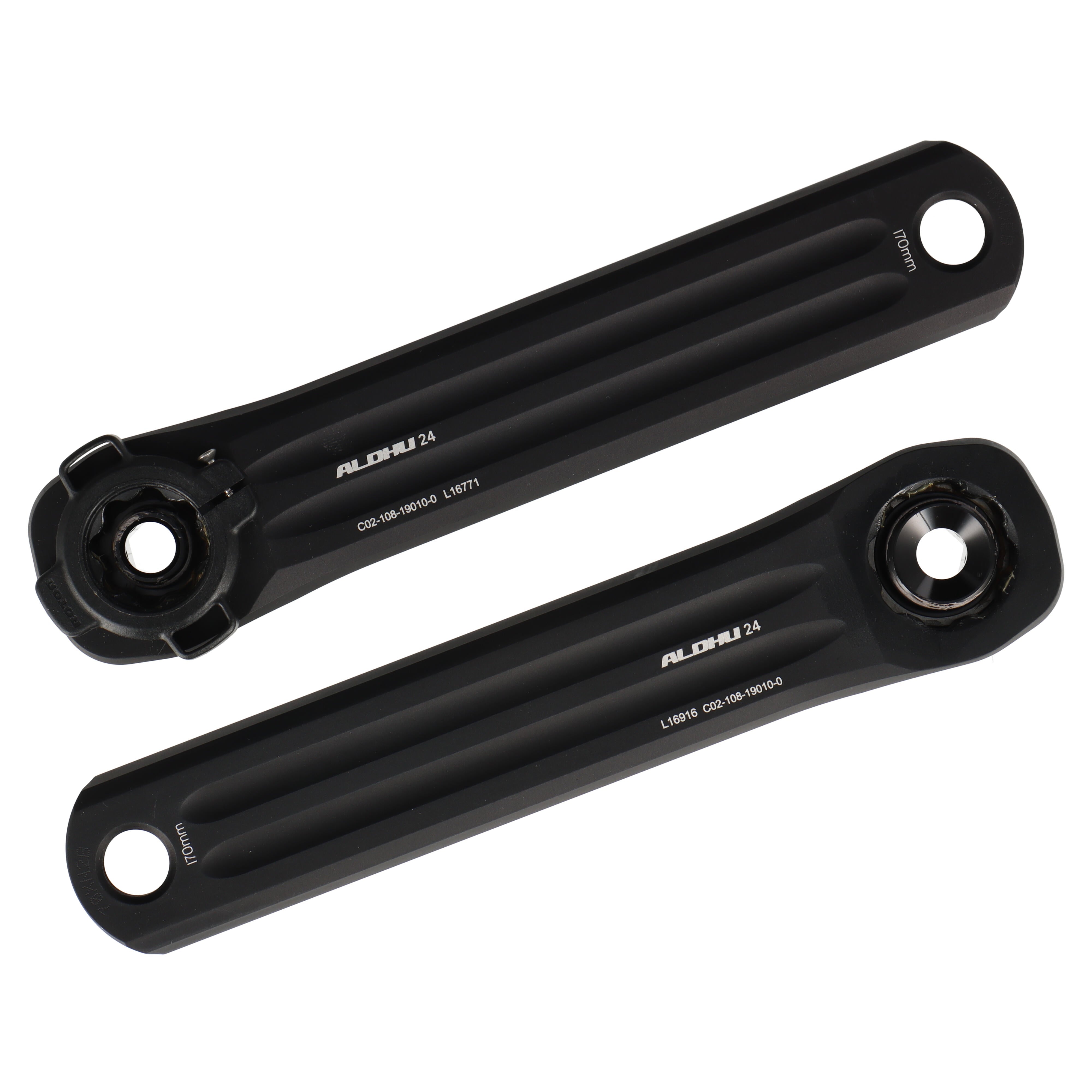 ROTOR ALDHU24 Kurbelarme | 170 mm | 24-mm-Achssystem | Direct Mount - RAAAD.com