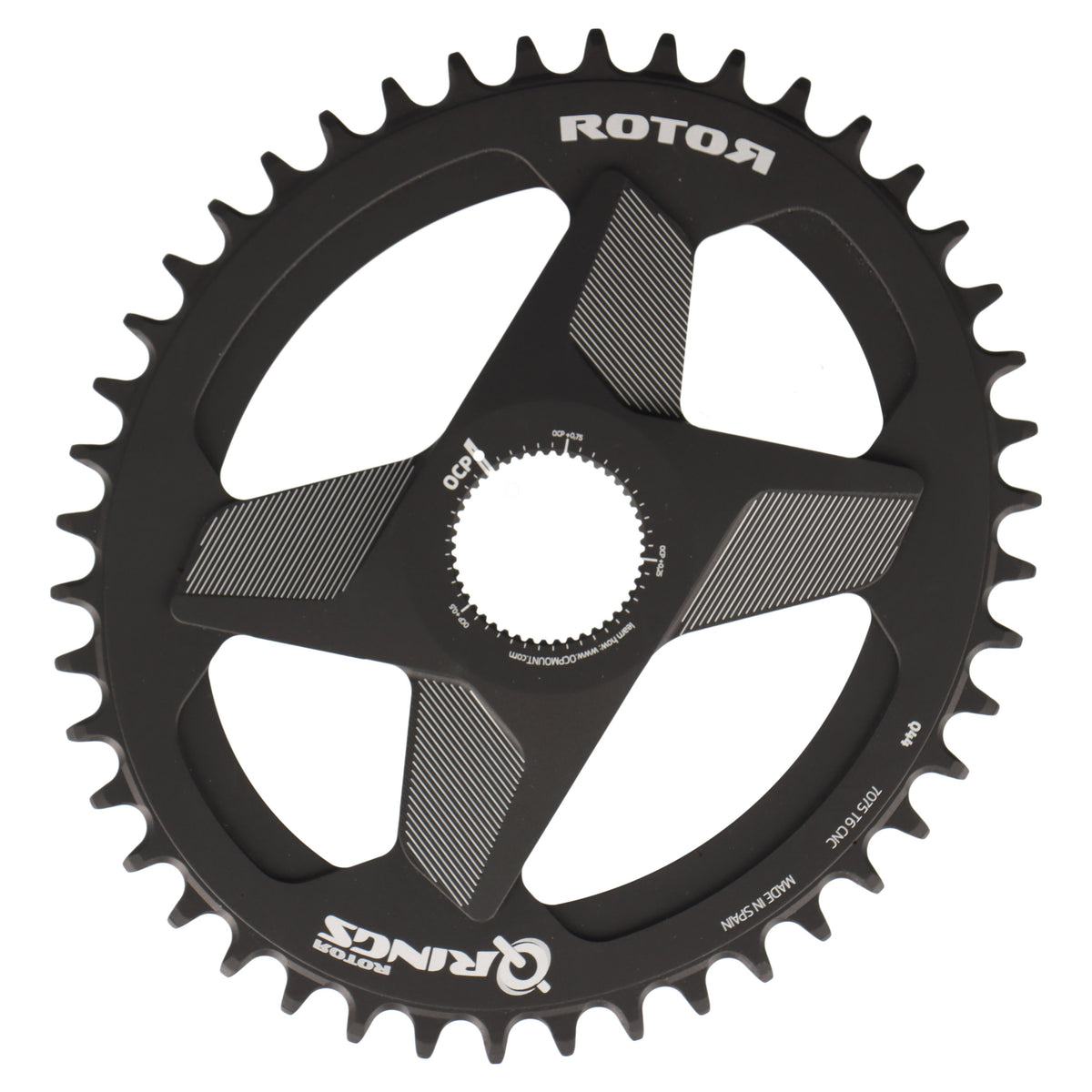 ROTOR Q-Rings Direct Mount Kettenblatt 44T | 1-fach | oval - RAAAD.com
