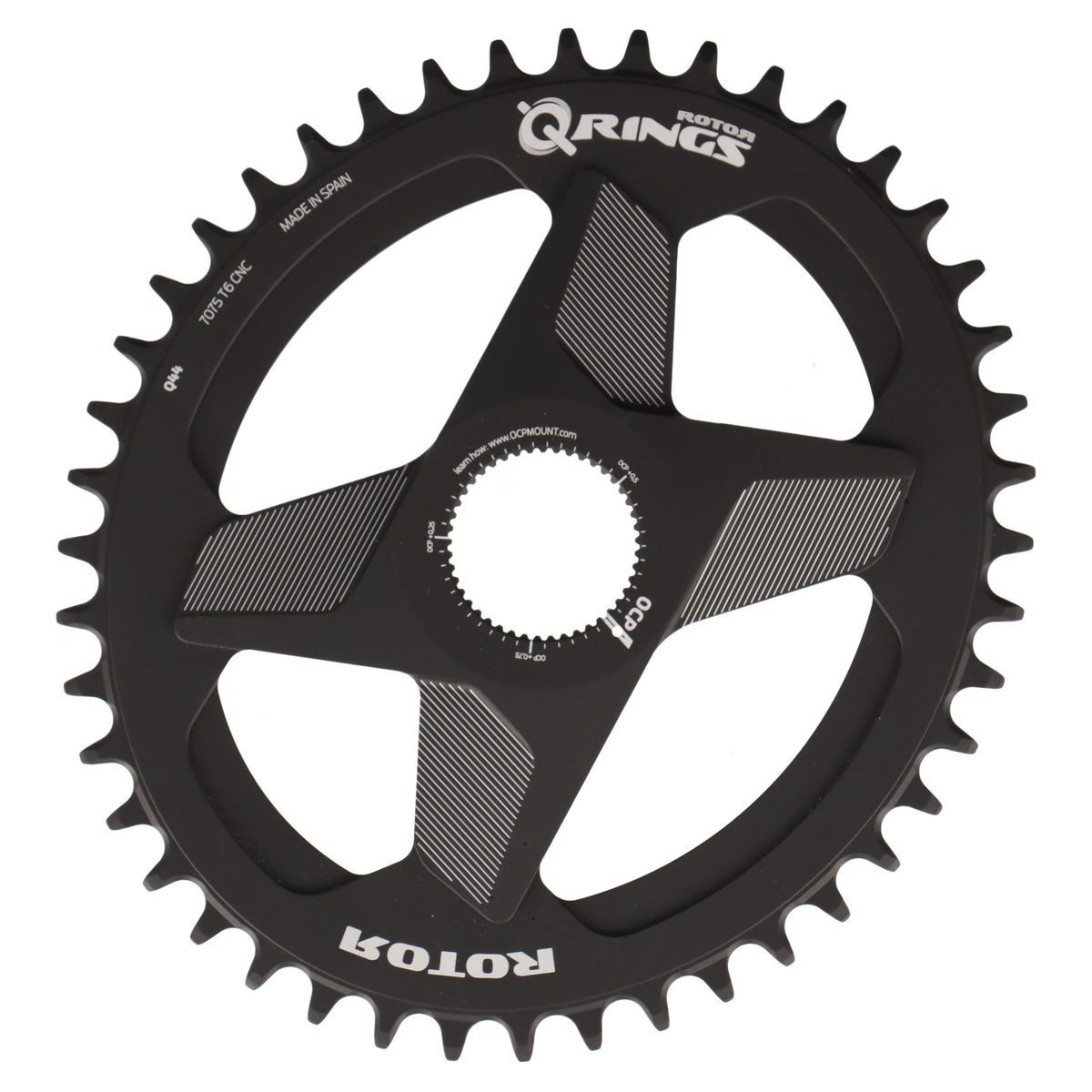 ROTOR Q-Rings Direct Mount Kettenblatt 44T | 1-fach | oval - RAAAD.com