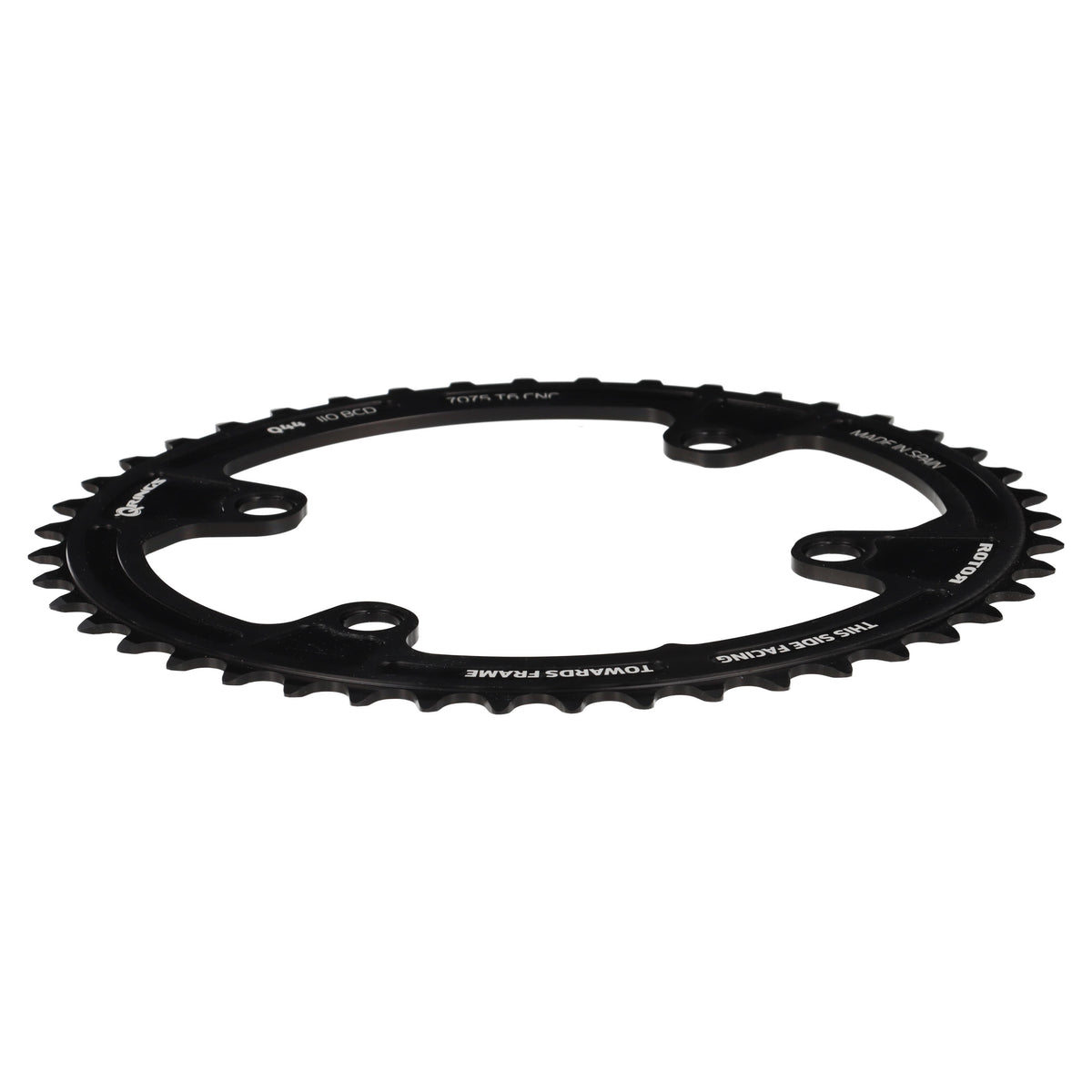 ROTOR Q-Rings Kettenblatt 44T | BCD 110x4 | Innenblatt | oval - RAAAD.com