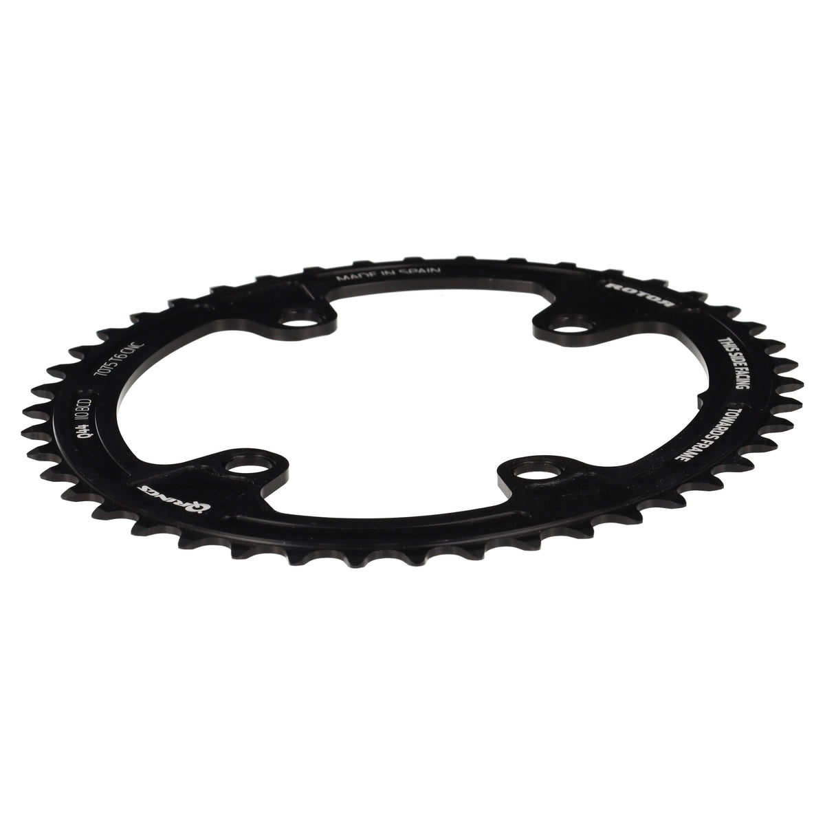 ROTOR Q-Rings Kettenblatt 44T | BCD 110x4 | Innenblatt | oval - RAAAD.com