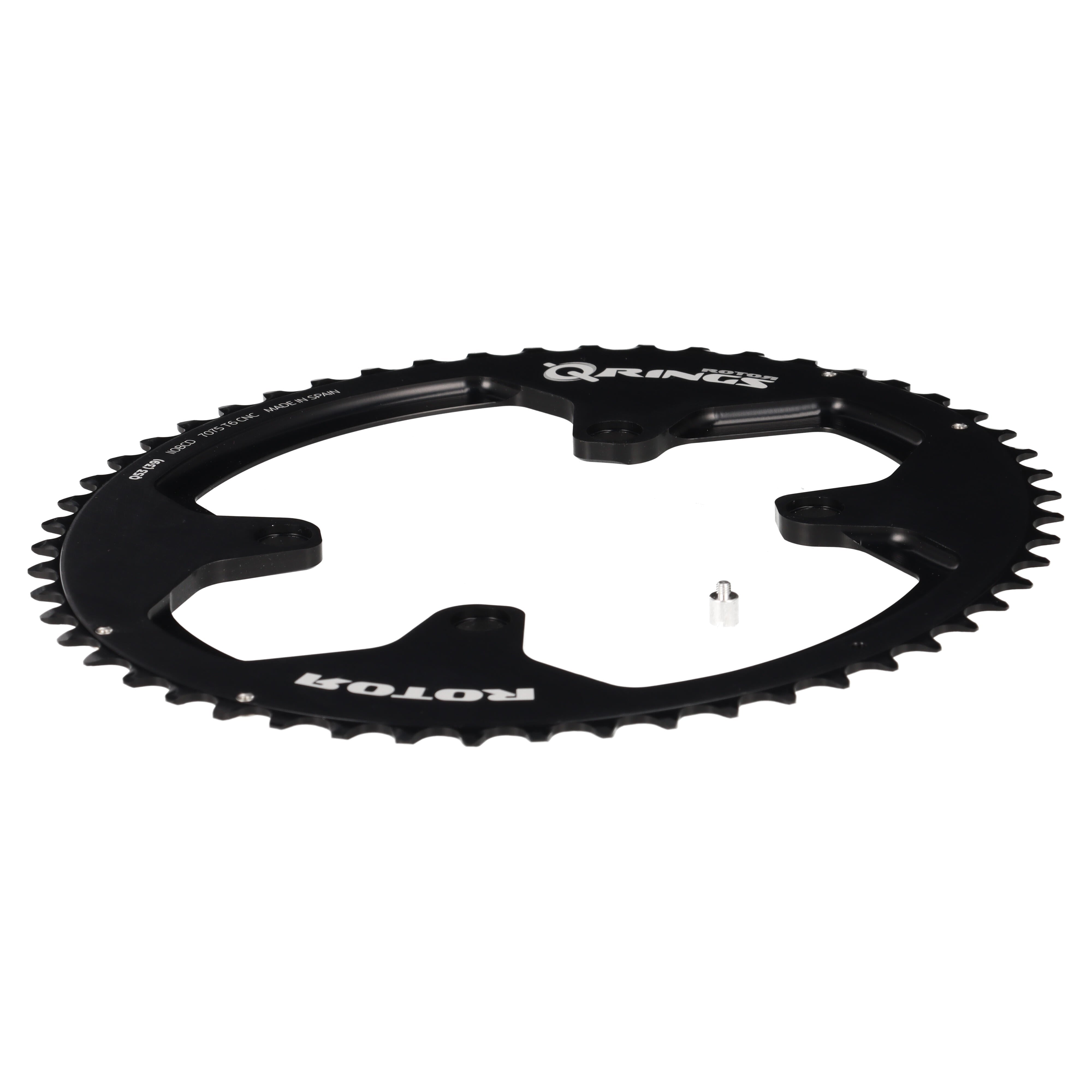 ROTOR Q-Rings Kettenblatt 53T | BCD 110x4 | Außenblatt für 39T Innenblatt | oval - RAAAD.com
