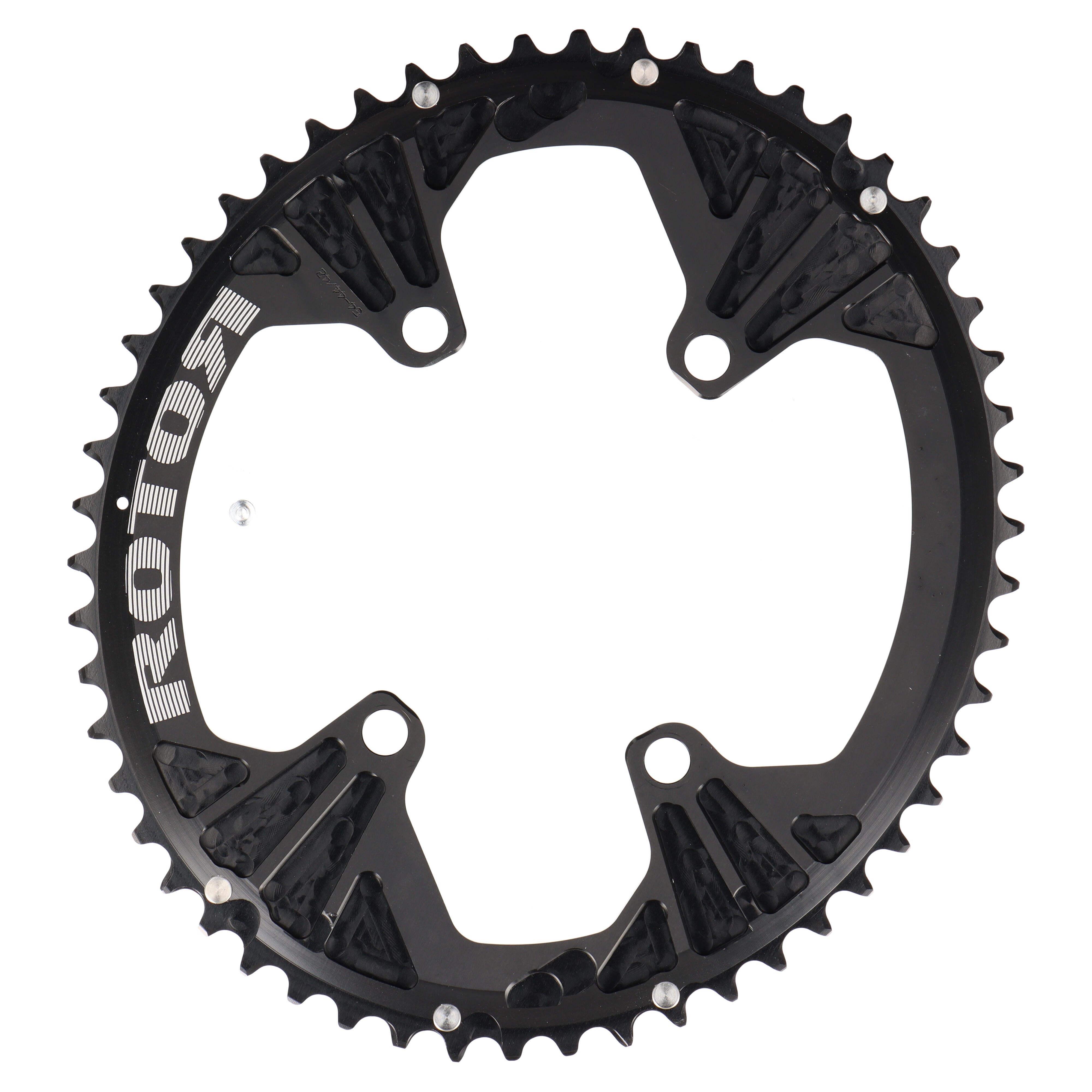 ROTOR Q-Rings Kettenblatt 54T | BCD 110x4 | Außenblatt für 42/44T Innenblatt | oval - RAAAD.com