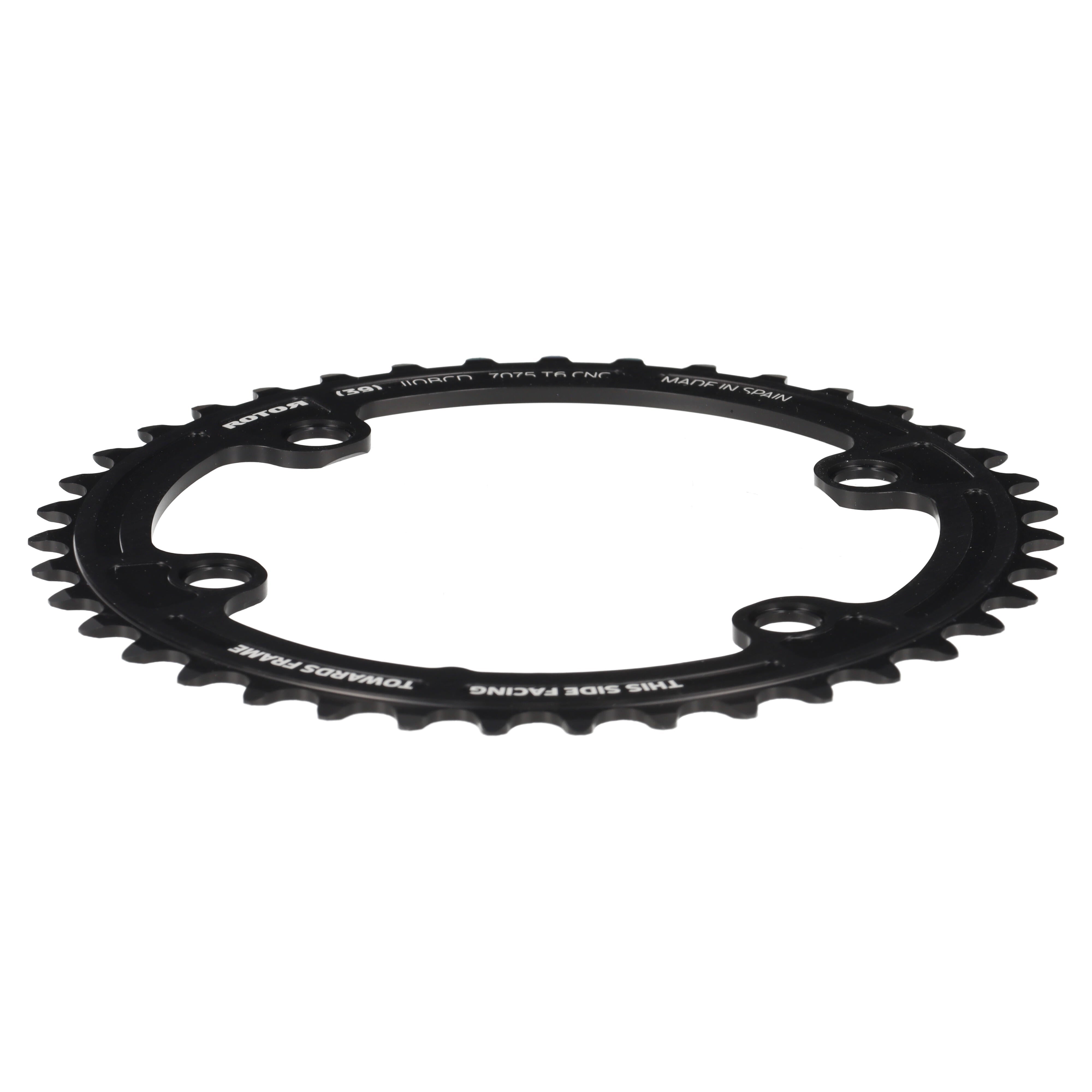 ROTOR Round Ring Kettenblatt 39T | BCD 110x4 | Innenblatt für 53T Außenblatt | rund - RAAAD.com