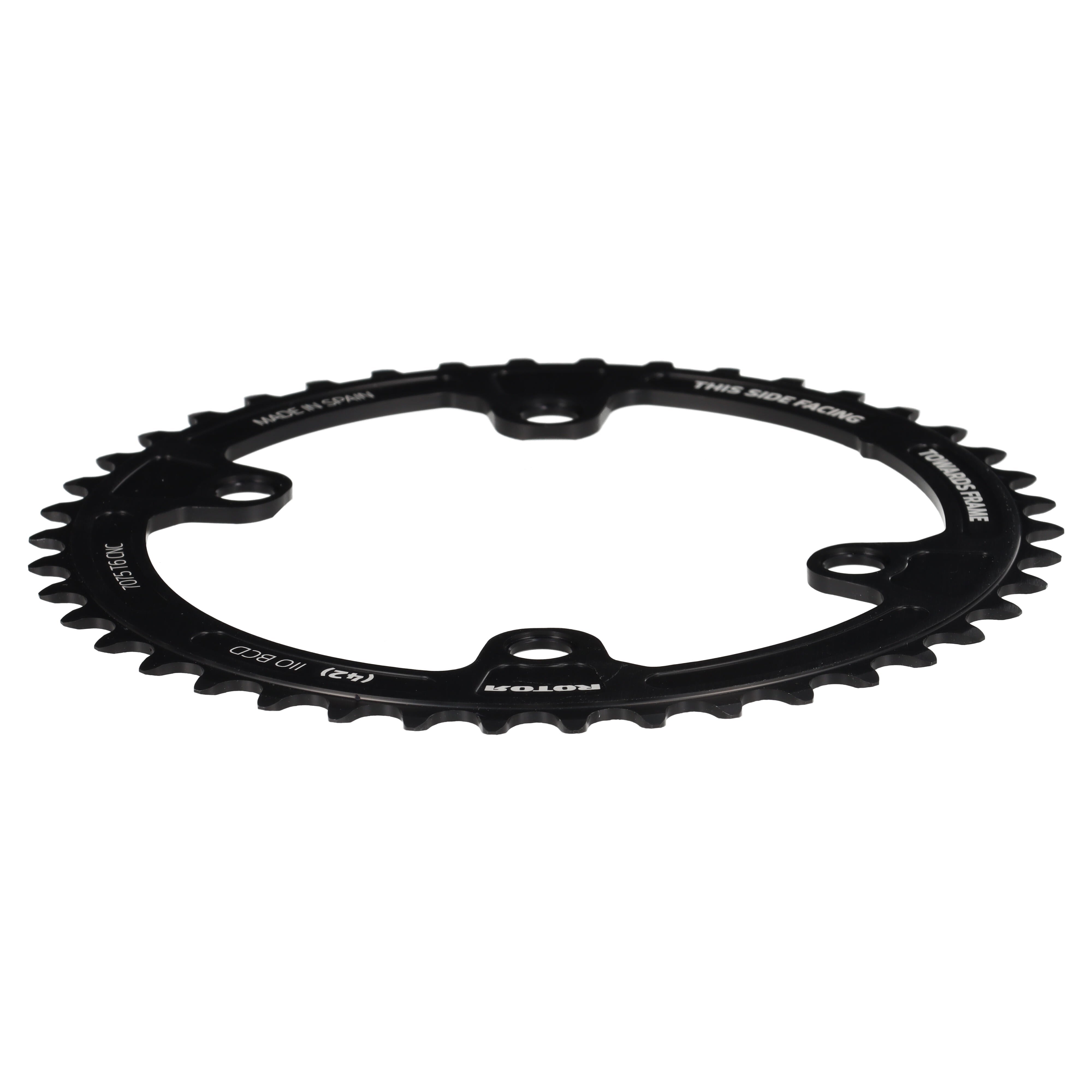 ROTOR Round Ring Kettenblatt 42T | BCD 110x4 | Innenblatt für 54/55T Außenblatt | rund - RAAAD.com