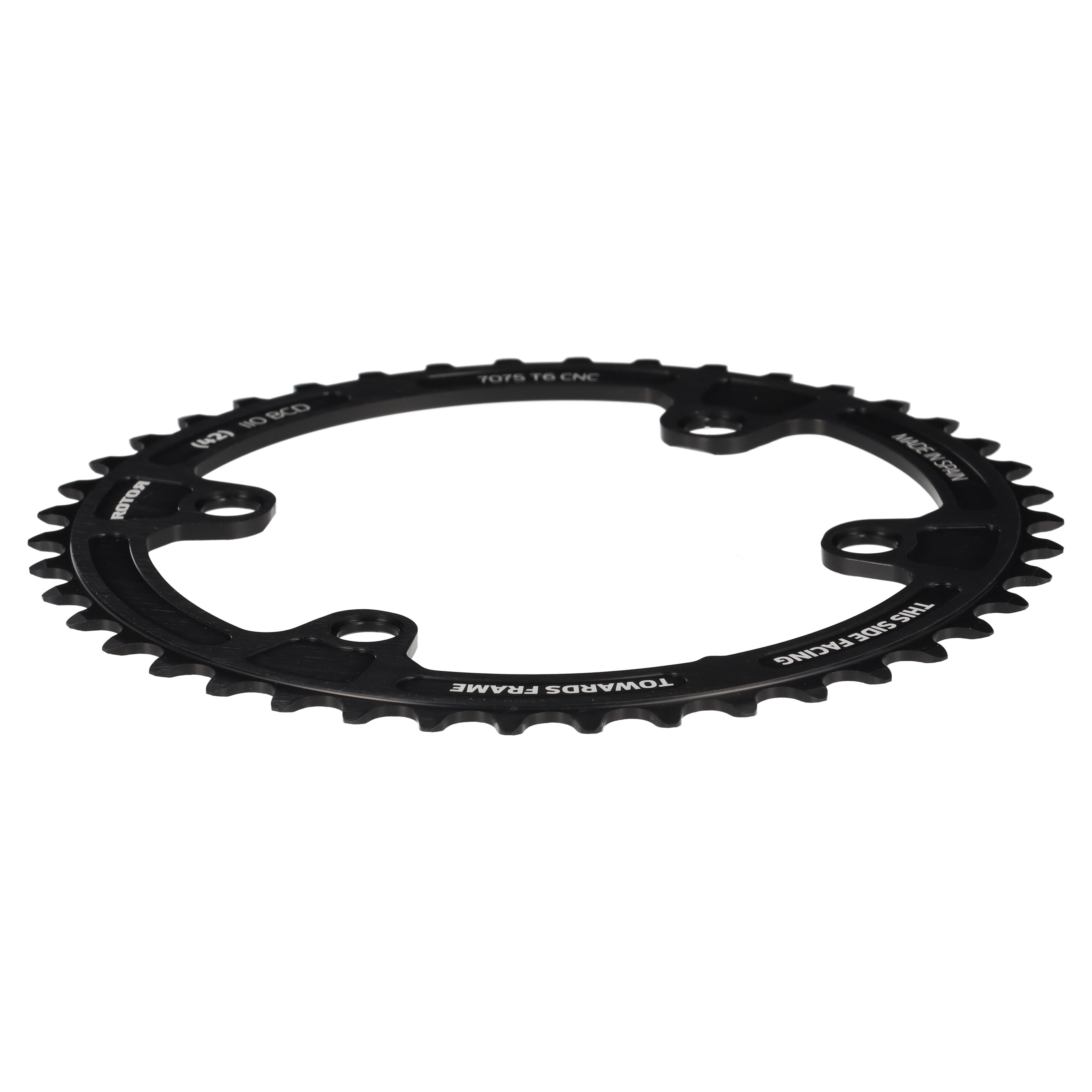 ROTOR Round Ring Kettenblatt 42T | BCD 110x4 | Innenblatt für 54/55T Außenblatt | rund - RAAAD.com