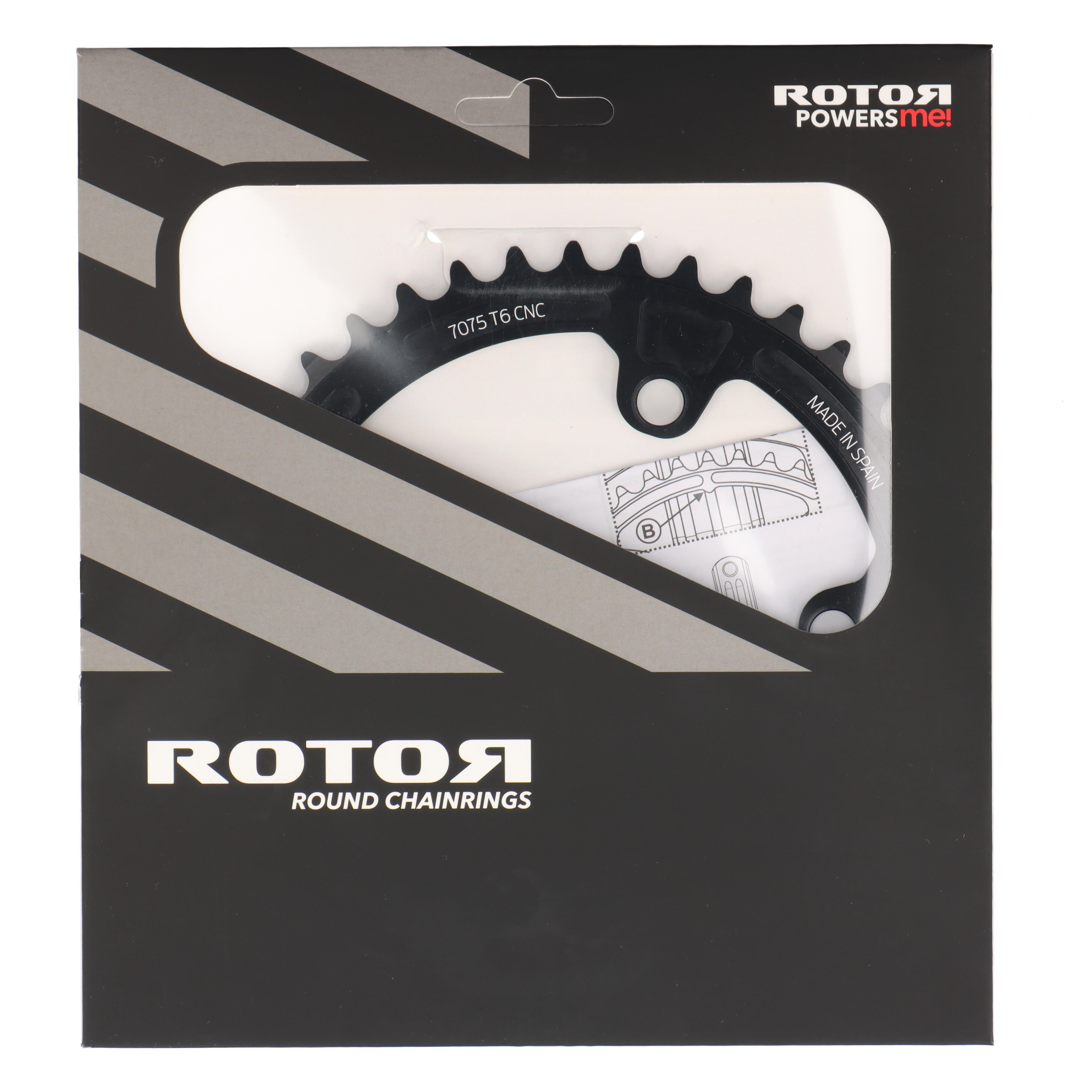 ROTOR Round Ring Kettenblatt 42T | BCD 110x4 | Innenblatt für 54/55T Außenblatt | rund - RAAAD.com