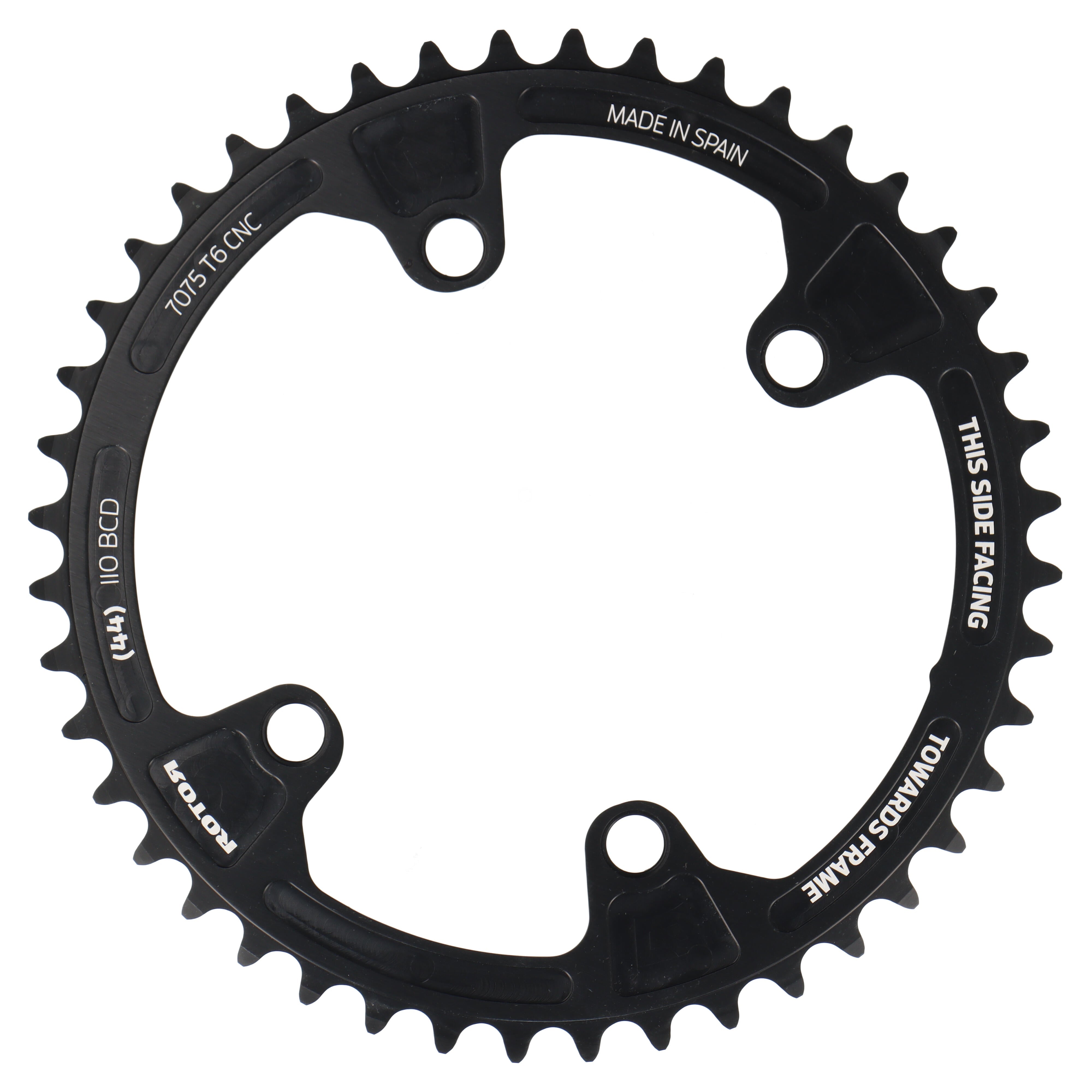 ROTOR Round Ring Kettenblatt 44T | BCD 110x4 | Innenblatt | rund - RAAAD.com