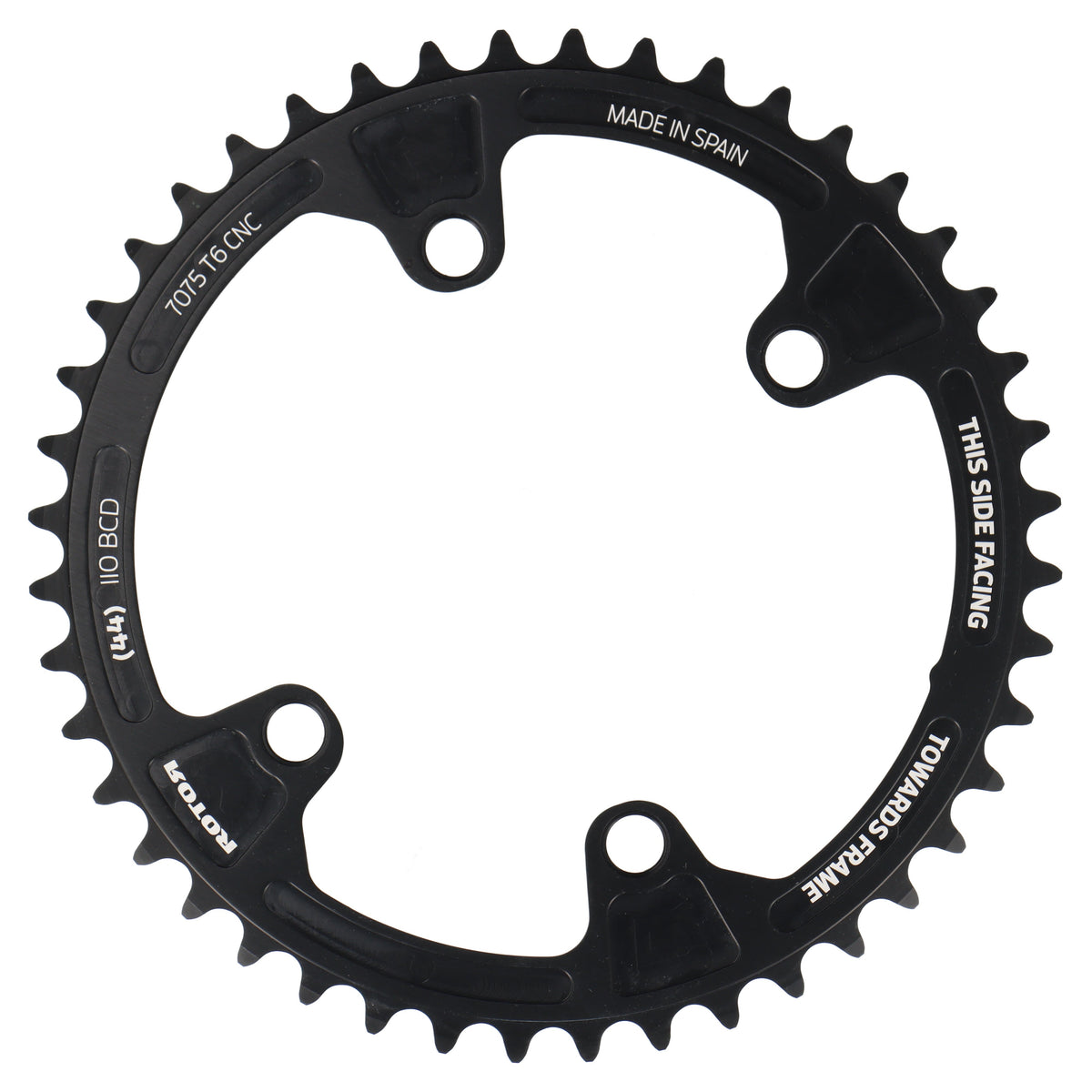 ROTOR Round Ring Kettenblatt 44T | BCD 110x4 | Innenblatt | rund - RAAAD.com
