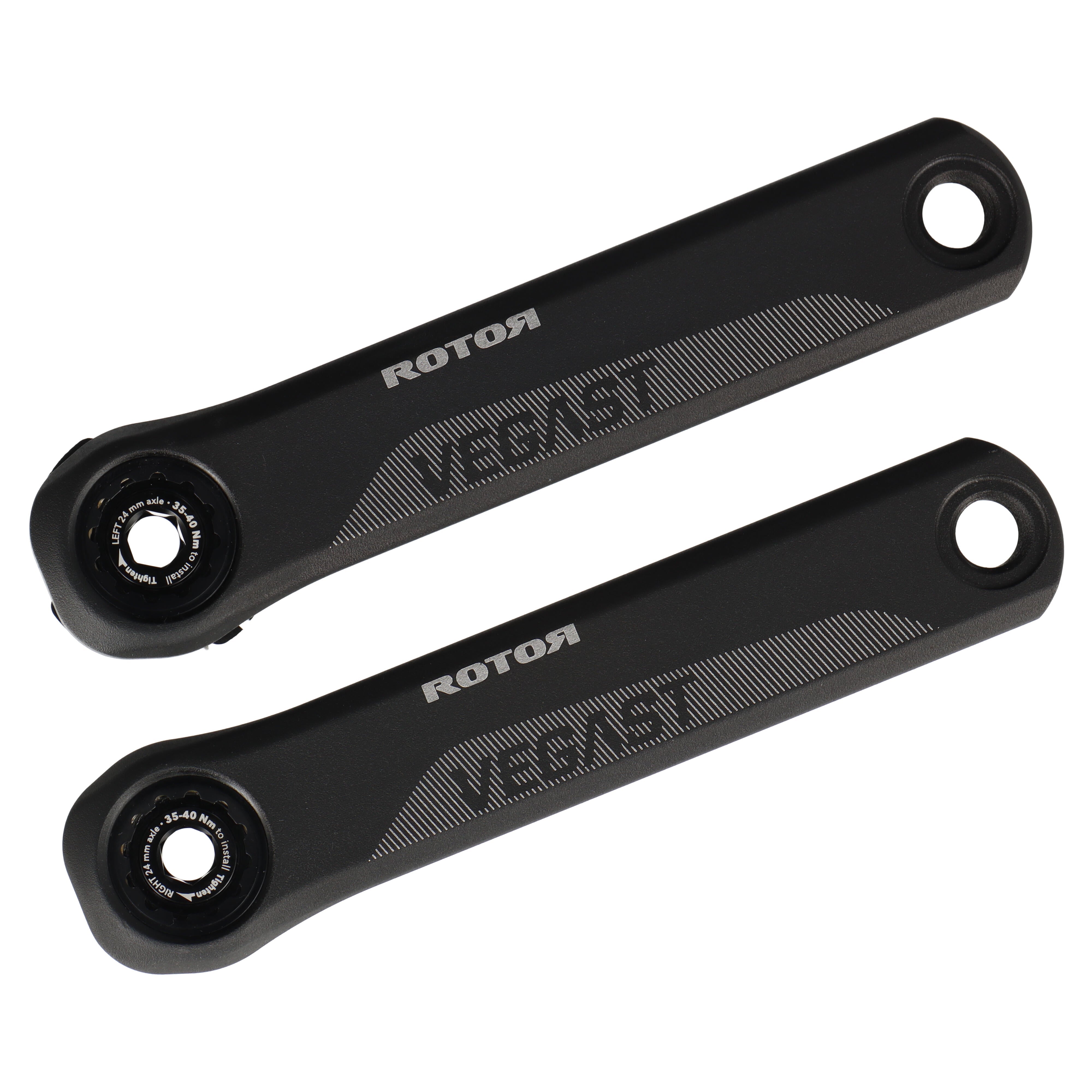 ROTOR VEGAST 24 Kurbelarme | 165 mm | 24-mm-Achssystem | Direct Mount | Road - RAAAD.com