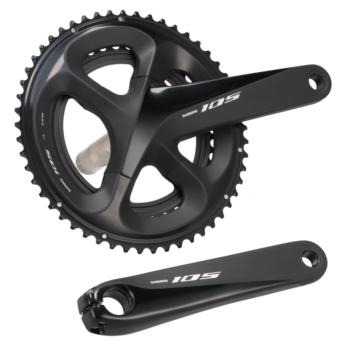 Shimano 105 FC-R7000 Kurbel | 175 mm | 53/39 Zähne | 2x11-fach | Rennrad - RAAAD.de