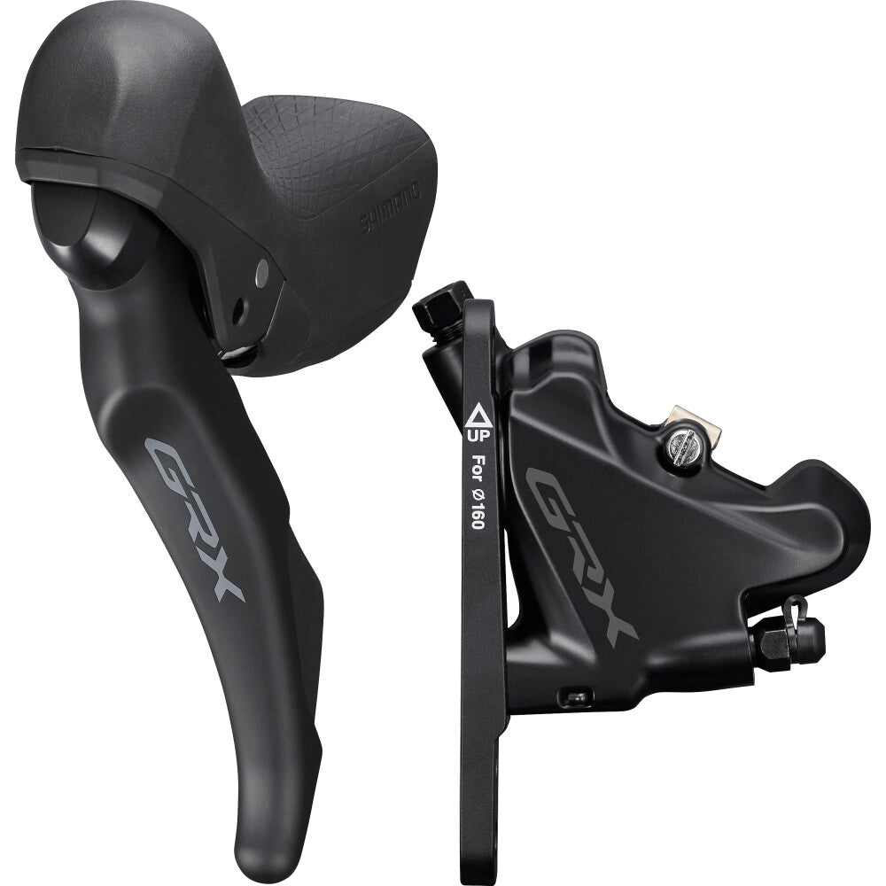 Shimano GRX ST - RX600 Schalt - /Bremshebel links | 2 - fach | inkl. BR - RX400 Bremssattel | 900 mm Leitung - RAAAD.de