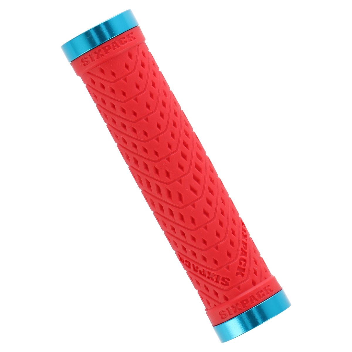 Sixpack K-Trix Lock-On Griffe | MTB | Rot / Blau - RAAAD.de