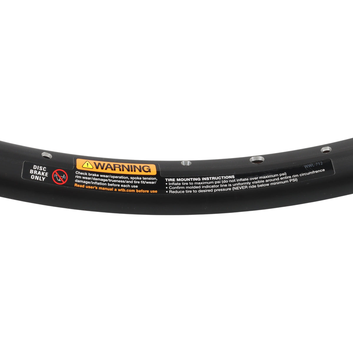 WTB ST i25 TCS 2.0 Felge | 27,5 Zoll | 28 Loch | Tubeless Ready - RAAAD.com