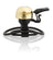 XLC Mini Fahrradklingel DD - M10 Messing | ultraleicht gold - RAAAD.de